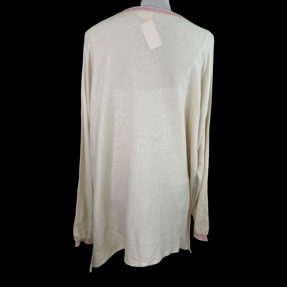 Cloth by Design Oversized Tie Top Large - Picture 2 of 3